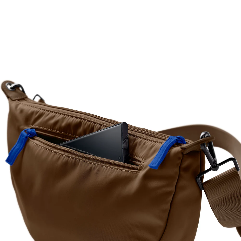 Hunter Crossbody taske Charlotte i brun